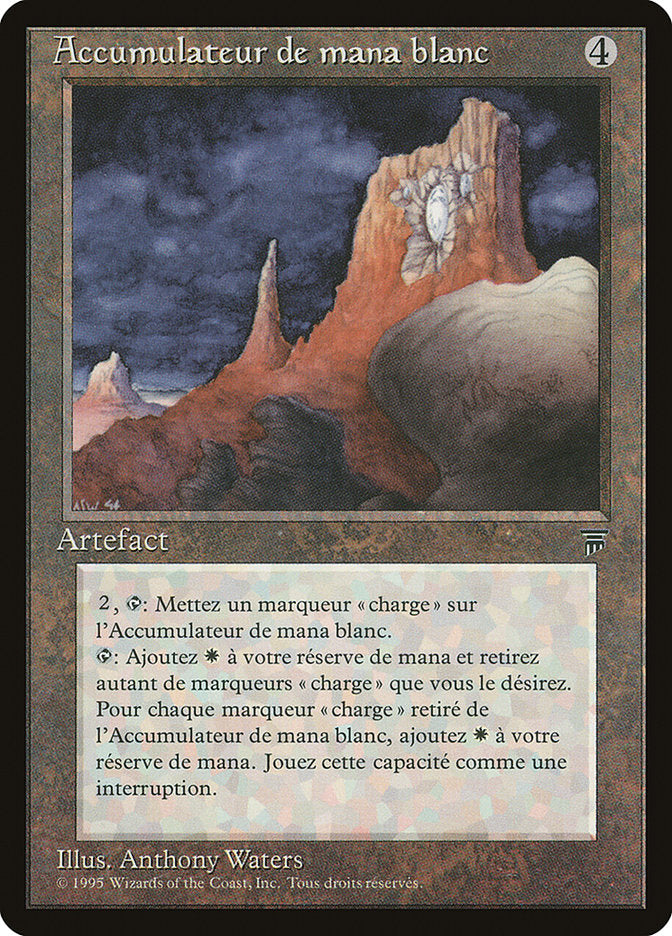 White Mana Battery (French) - "Accumulateur de mana blanc" [Renaissance] | Good Games Morley