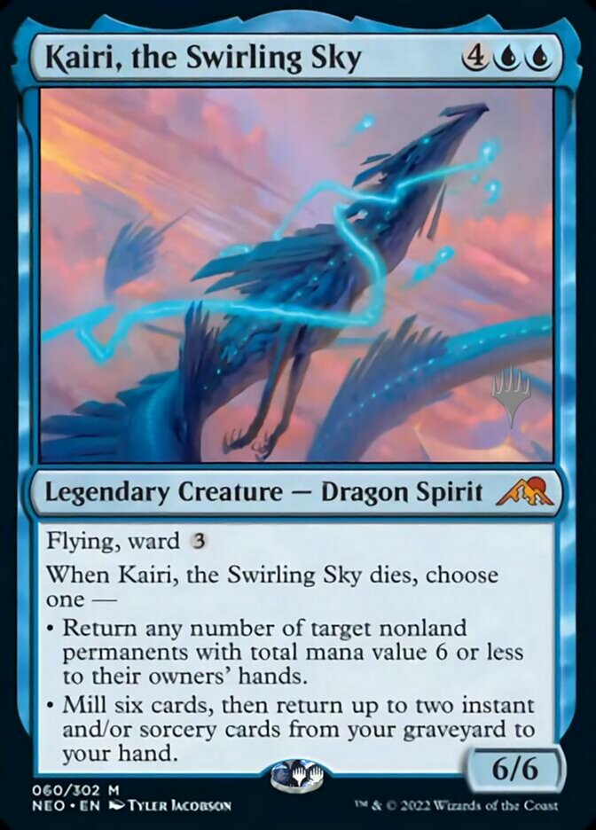 Kairi, the Swirling Sky (Promo Pack) [Kamigawa: Neon Dynasty Promos] | Good Games Morley