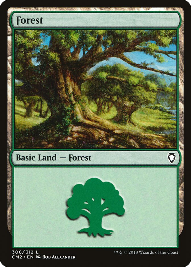 Forest (306) [Commander Anthology Volume II] | Good Games Morley