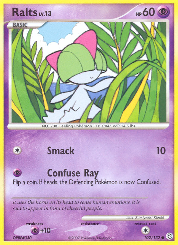 Ralts (102/132) [Diamond & Pearl: Secret Wonders] | Good Games Morley