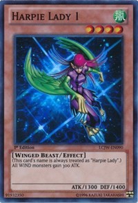 Harpie Lady 1 [LCJW-EN090] Super Rare | Good Games Morley