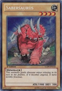 Sabersaurus [LCJW-EN143] Secret Rare | Good Games Morley