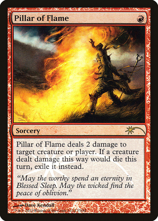 Pillar of Flame [Friday Night Magic 2012] | Good Games Morley