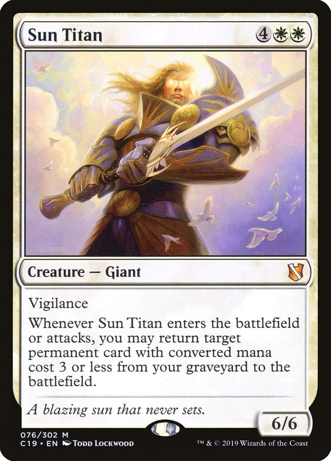 Sun Titan [Commander 2019] | Good Games Morley