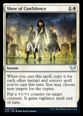 Show of Confidence [Strixhaven: School of Mages] | Good Games Morley