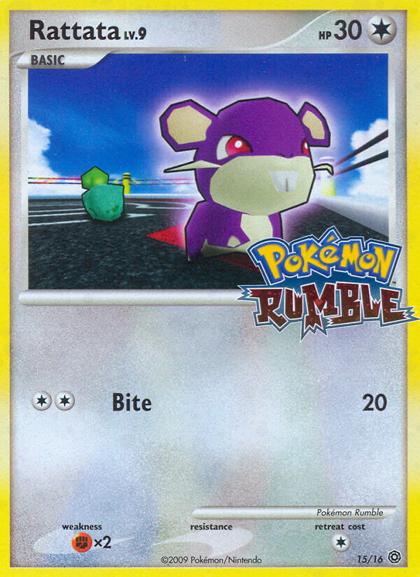 Rattata (15/16) [Pokémon Rumble] | Good Games Morley