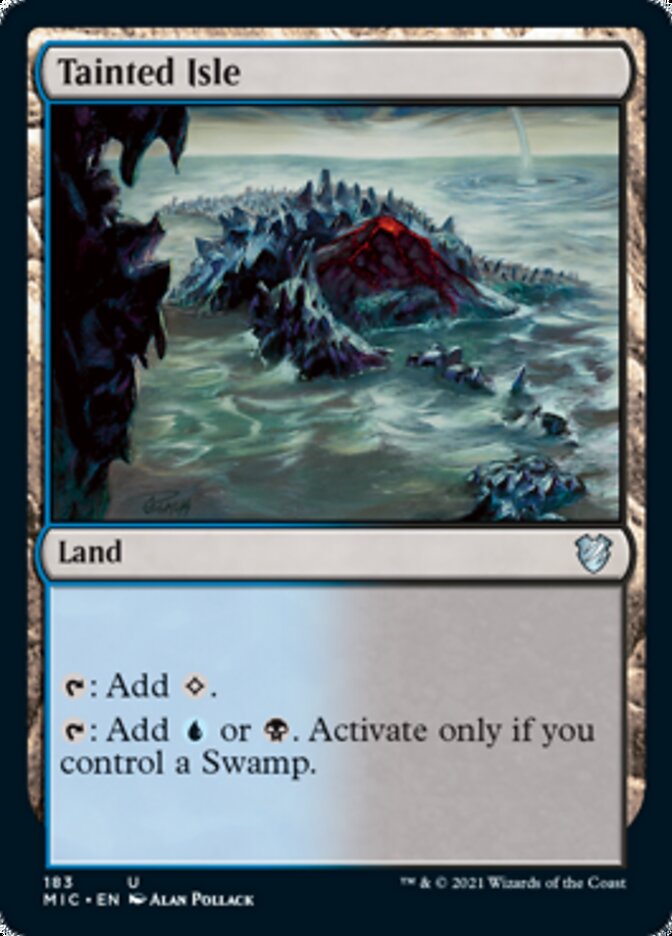 Tainted Isle [Innistrad: Midnight Hunt Commander] | Good Games Morley