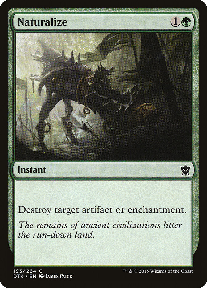 Naturalize [Dragons of Tarkir] | Good Games Morley