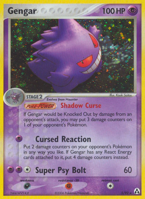 Gengar (5/92) [EX: Legend Maker] | Good Games Morley