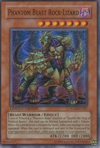 Phantom Beast Rock-Lizard [FOTB-ENSE1] Super Rare | Good Games Morley
