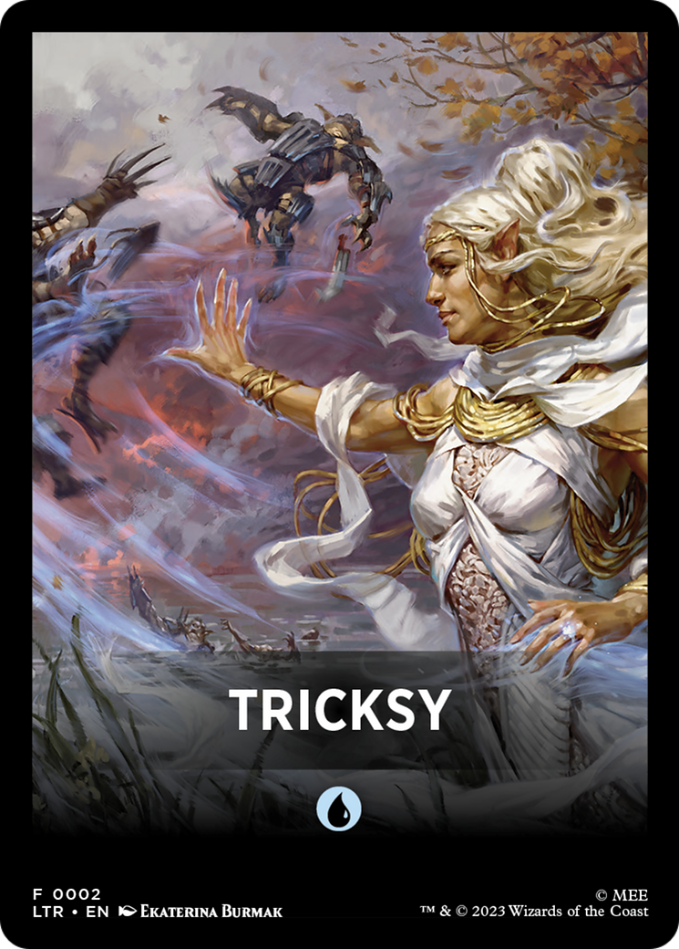 Tricksy Theme Card [The Lord of the Rings: Tales of Middle-Earth Tokens] | Good Games Morley