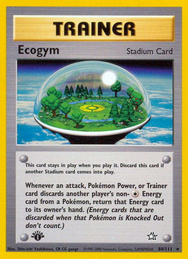 Ecogym (84/111) [Neo Genesis 1st Edition] | Good Games Morley