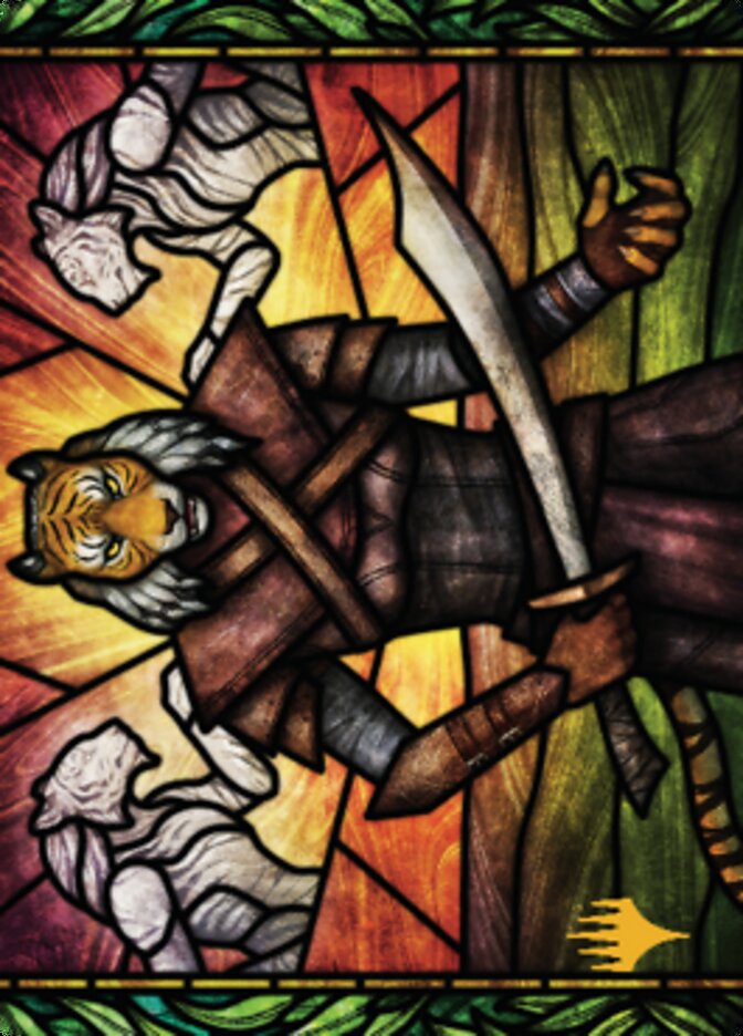 Zar Ojanen, Scion of Efrava Art Card (Gold-Stamped Signature) [Dominaria United Art Series] | Good Games Morley