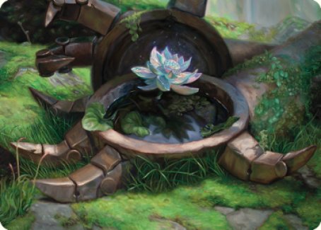 Timeless Lotus Art Card [Dominaria United Art Series] | Good Games Morley
