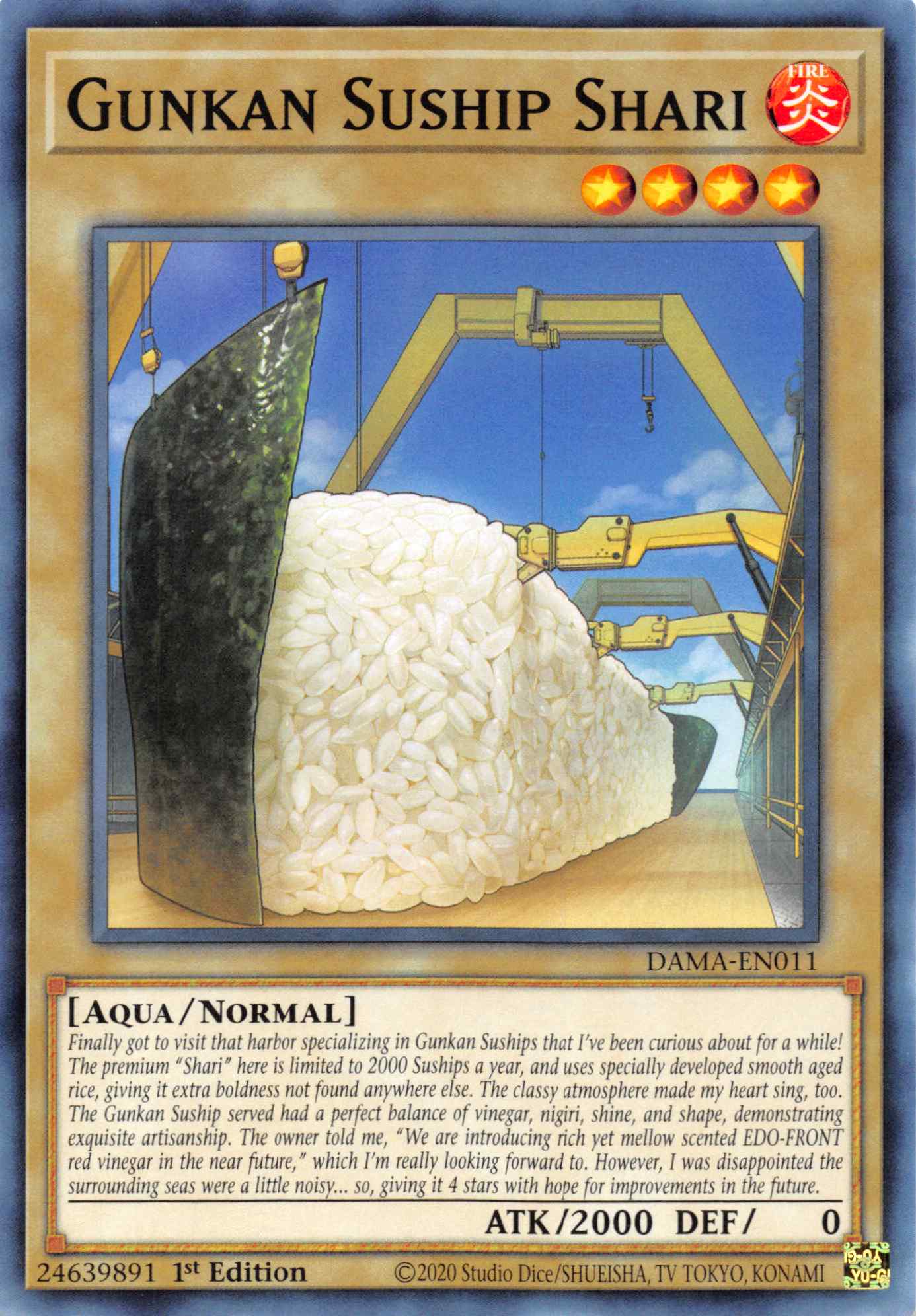 Gunkan Suship Shari [DAMA-EN011] Common | Good Games Morley