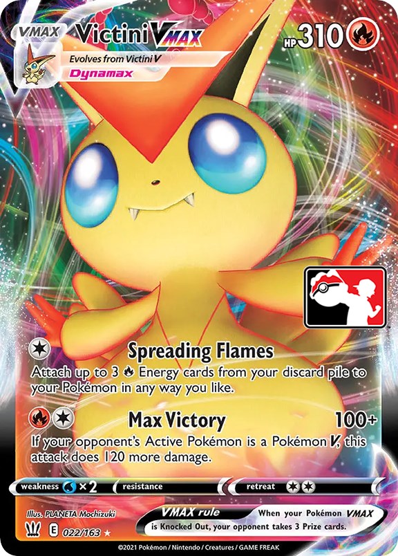 Victini VMAX (022/163) [Prize Pack Series One] | Good Games Morley