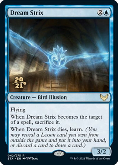Dream Strix [Strixhaven: School of Mages Prerelease Promos] | Good Games Morley