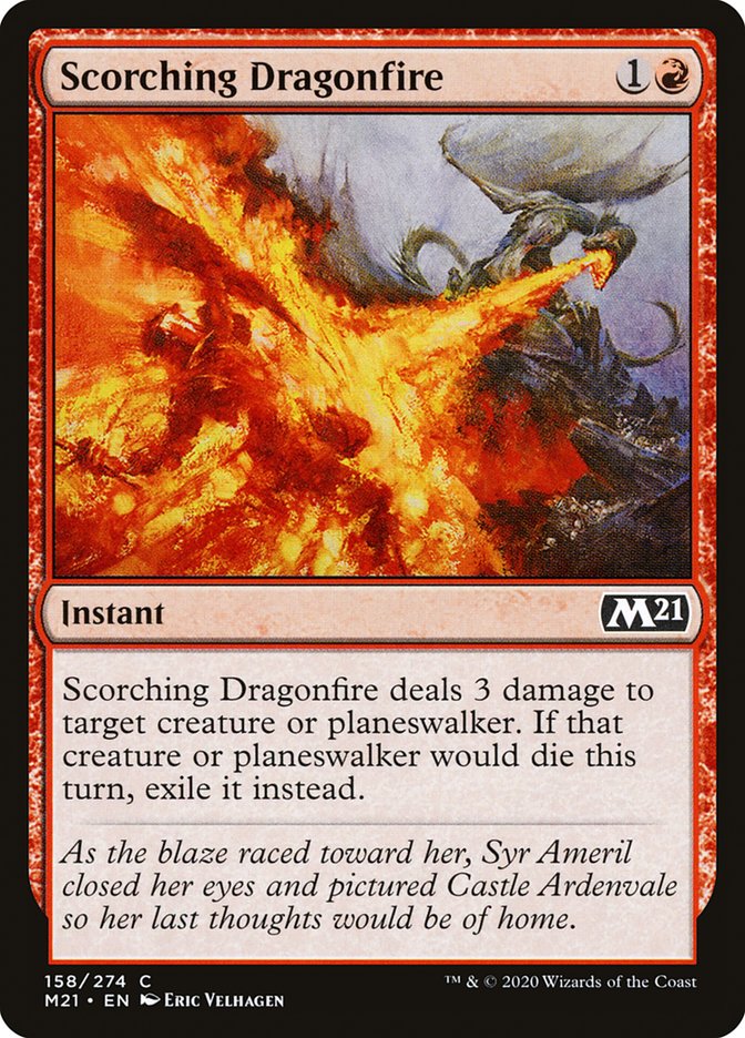 Scorching Dragonfire [Core Set 2021] | Good Games Morley