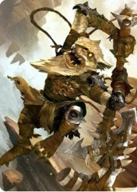 Teeterpeak Ambusher Art Card [Zendikar Rising Art Series] | Good Games Morley