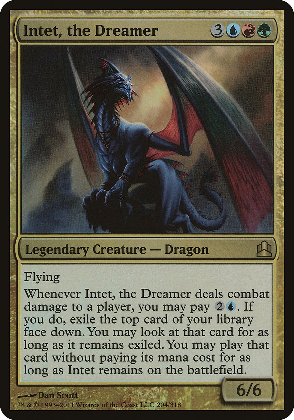 Intet, the Dreamer (Oversized) [Commander 2011 Oversized] | Good Games Morley