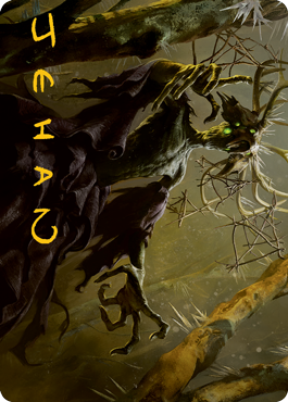 Old Stickfingers Art Card (Gold-Stamped Signature) [Innistrad: Midnight Hunt Art Series] | Good Games Morley