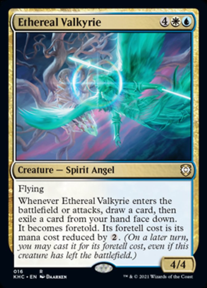 Ethereal Valkyrie [Kaldheim Commander] | Good Games Morley
