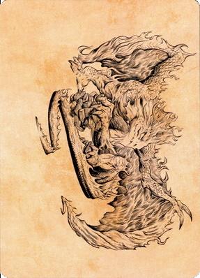 Miirym, Sentinel Wyrm Art Card [Commander Legends: Battle for Baldur's Gate Art Series] | Good Games Morley