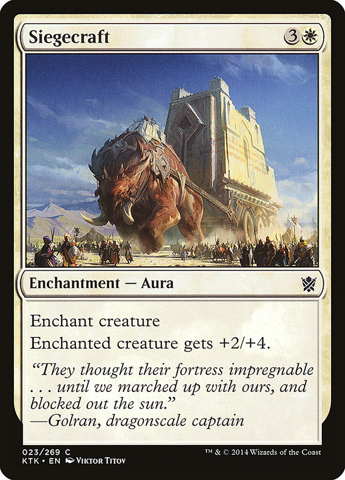 Siegecraft [Khans of Tarkir] | Good Games Morley
