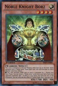 Noble Knight Borz [SHSP-EN085] Super Rare | Good Games Morley