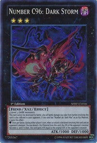 Number C96: Dark Storm [SHSP-EN046] Super Rare | Good Games Morley