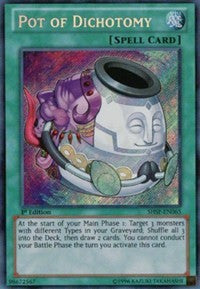 Pot of Dichotomy [SHSP-EN065] Secret Rare | Good Games Morley
