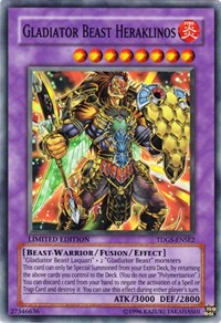 Gladiator Beast Heraklinos [TDGS-ENSE2] Super Rare | Good Games Morley