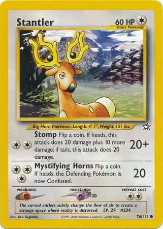 Stantler (76/111) [Neo Genesis Unlimited] | Good Games Morley