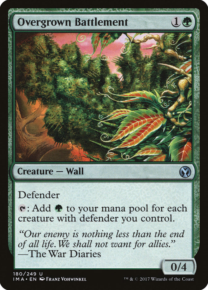 Overgrown Battlement [Iconic Masters] | Good Games Morley