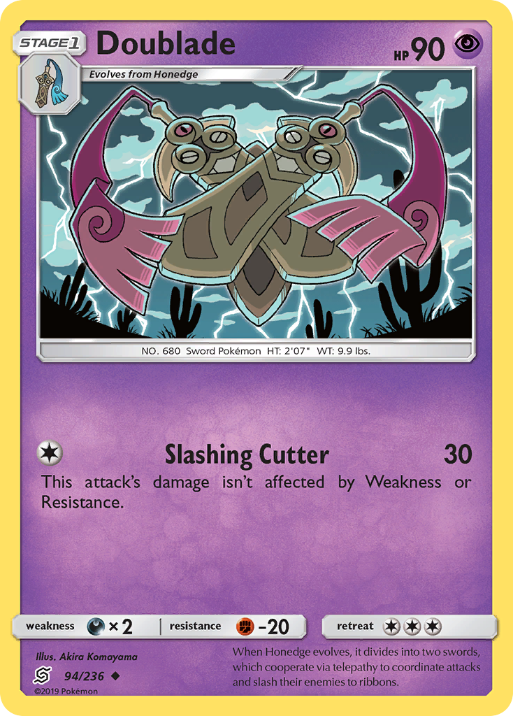 Doublade (94/236) [Sun & Moon: Unified Minds] | Good Games Morley