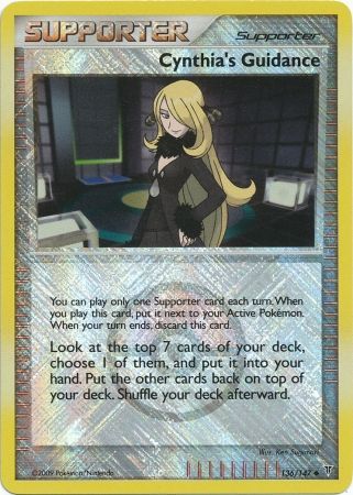 Cynthia's Guidance (136/147) (League Promo) [Platinum: Supreme Victors] | Good Games Morley
