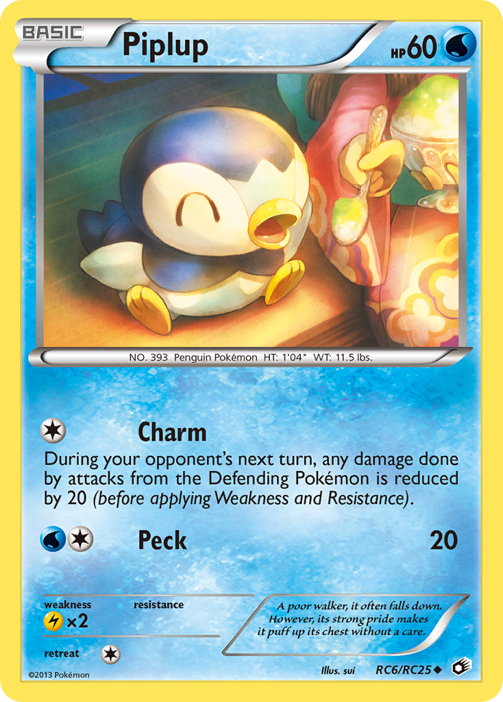 Piplup (RC6/RC25) [Black & White: Legendary Treasures] | Good Games Morley