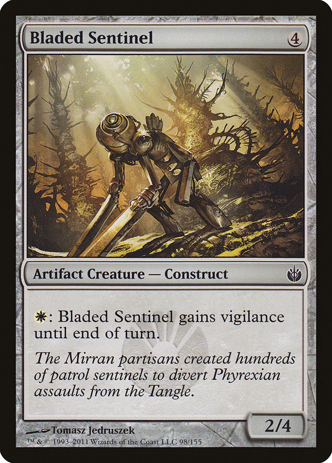 Bladed Sentinel [Mirrodin Besieged] | Good Games Morley