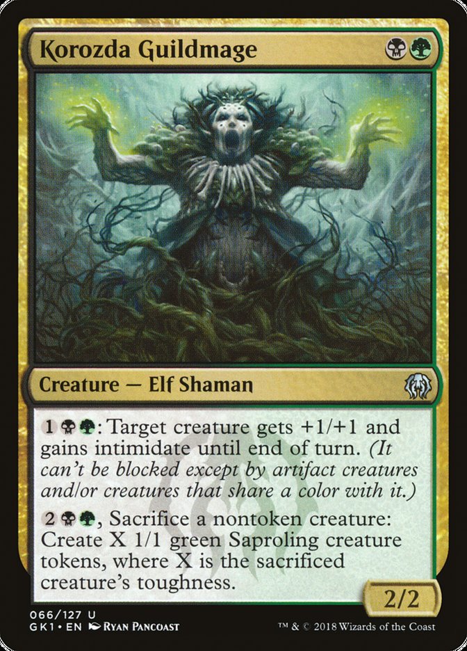 Korozda Guildmage [Guilds of Ravnica Guild Kit] | Good Games Morley