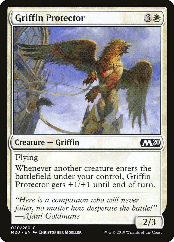 Griffin Protector [Core Set 2020] | Good Games Morley
