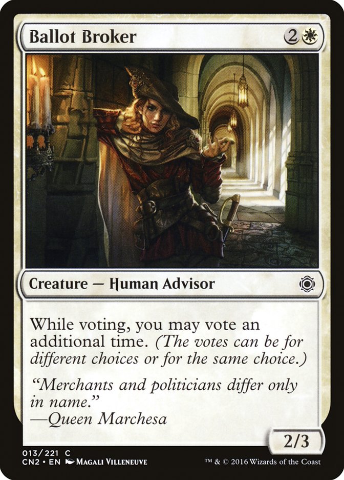 Ballot Broker [Conspiracy: Take the Crown] | Good Games Morley