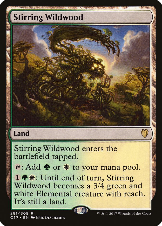 Stirring Wildwood [Commander 2017] | Good Games Morley