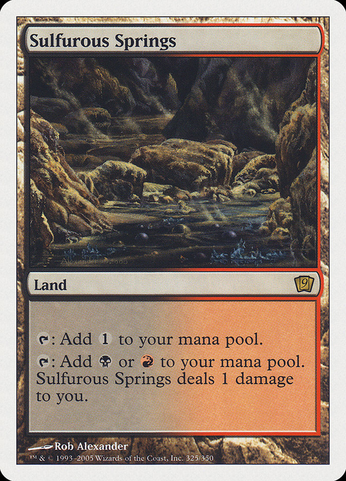 Sulfurous Springs [Ninth Edition] | Good Games Morley