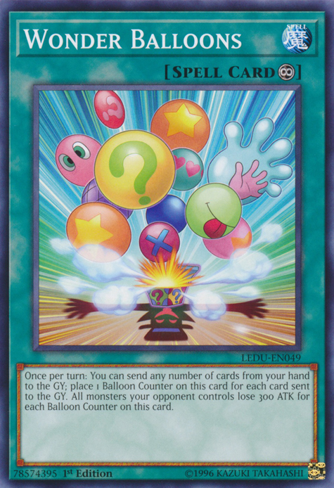 Wonder Balloons [LEDU-EN049] Common | Good Games Morley
