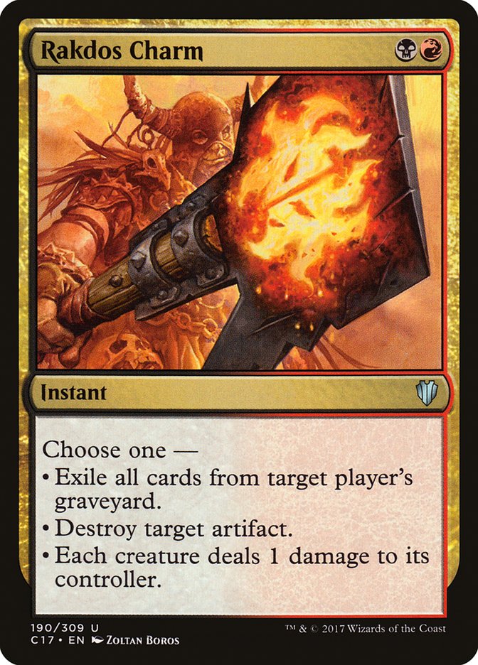 Rakdos Charm [Commander 2017] | Good Games Morley