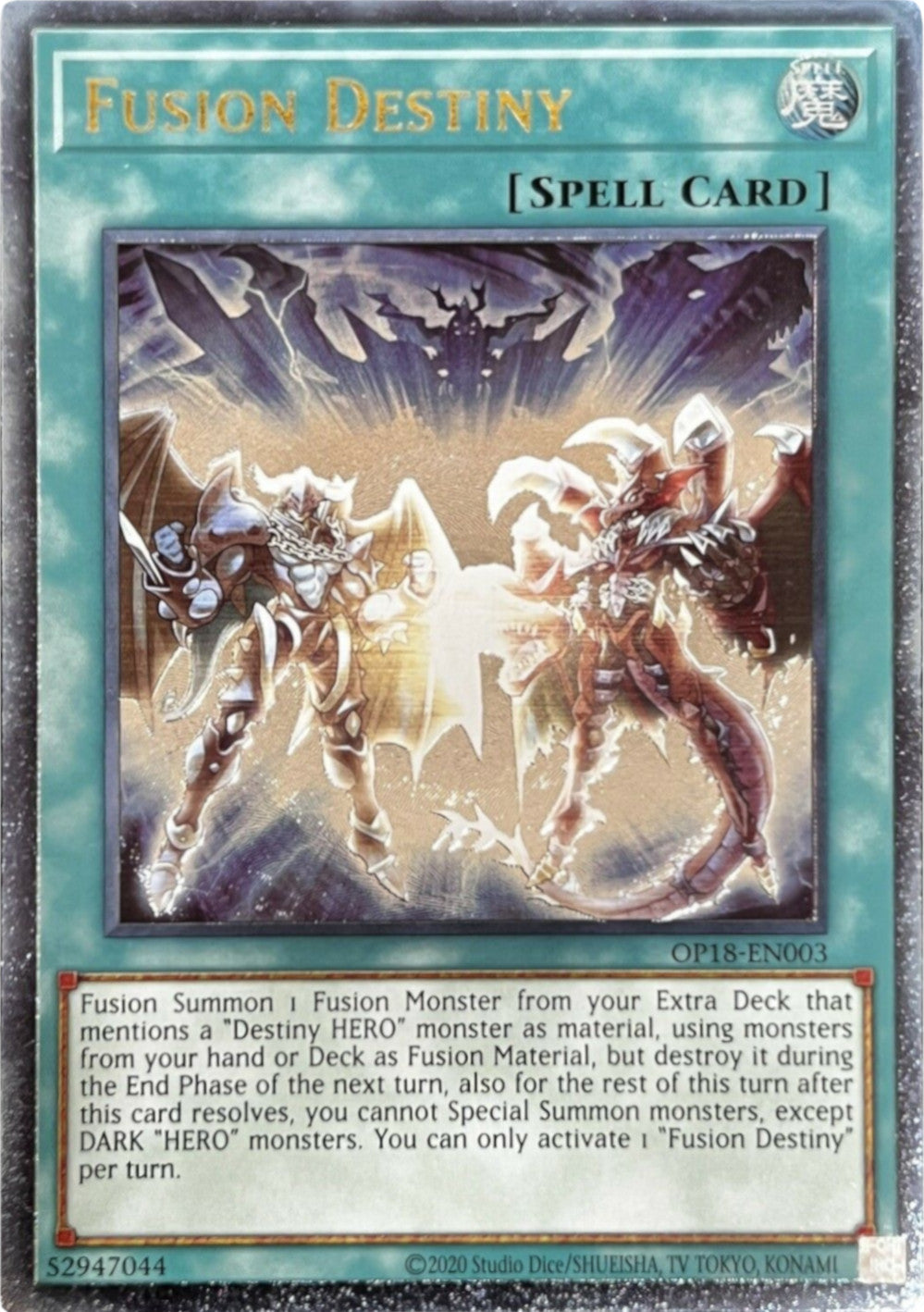Fusion Destiny [OP18-EN003] Ultimate Rare | Good Games Morley