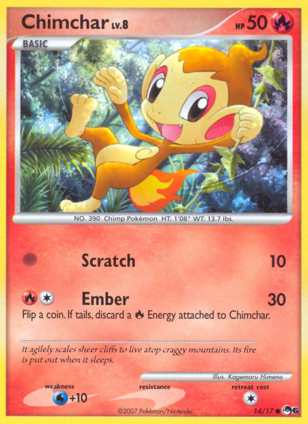 Chimchar (14/17) [POP Series 6] | Good Games Morley