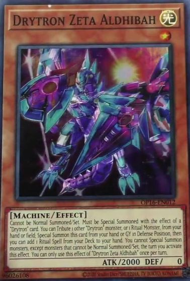 Drytron Zeta Aldhibah [OP16-EN012] Super Rare | Good Games Morley
