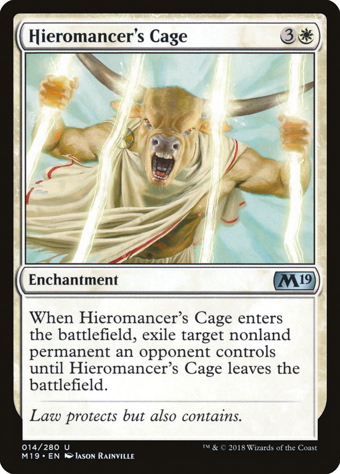 Hieromancer's Cage [Core Set 2019] | Good Games Morley