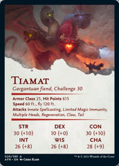 Tiamat Art Card [Dungeons & Dragons: Adventures in the Forgotten Realms Art Series] | Good Games Morley